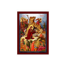 Nativity Of Christ Icon Handmade