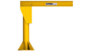 floor mounted jib crane free standing