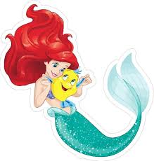 Ariel Little Mermaid Sticker 3 Pro