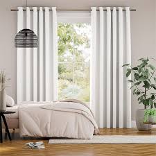 White Blackout Curtains To Go Made