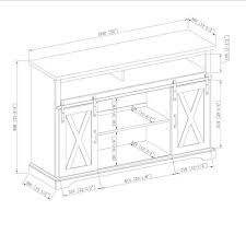 Walker Edison Furniture Company 52 In