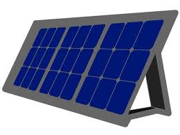 Light Shaded Solar Panel Icon