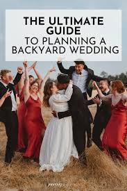 Planning A Backyard Wedding