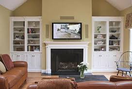 Fireplace Cabinets Built In Wall