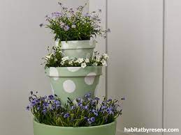 A Warm Green Welcome Diy Plant Pots
