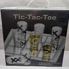 Tic Tac Toe Shot Glass Party Time