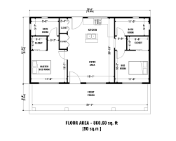 3 Bedroom Ranch Open Floor Plan