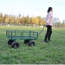 Outdoor Wagon Garden Cart Serving Cart
