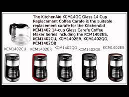 Kitchenaid Kcm1402 14 Cup Replacement