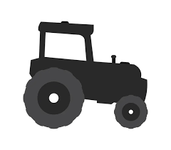 Tractor Silhouette Vector Images