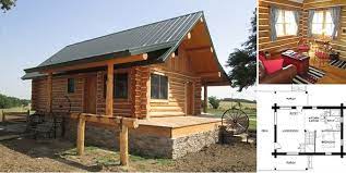 Charming Montana Log Cabin With Floor