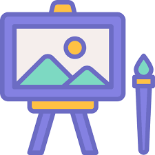 Painting Generic Outline Color Icon