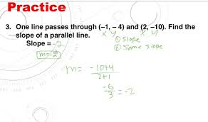 3 9 Parallel And Perpendicular Lines