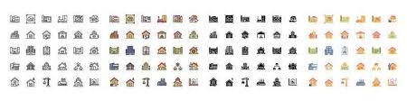 Residential Icon Vector Art Icons And
