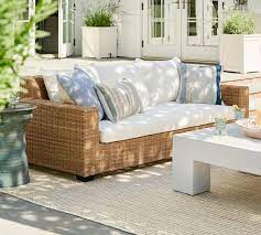81 90 Inches Outdoor Sofas Pottery Barn