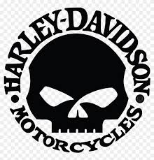 Harley Davidson Motor Cycles Skull Logo