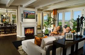 Modern Fireplace Designs With Tv Above