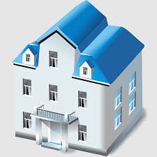 Apartment Ico Facade Icon Design