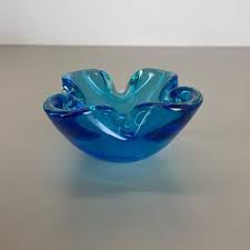 Light Blue Murano Glass Bowl Or Ashtray