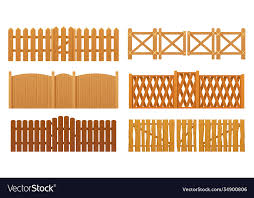 Fence Or Wooden Gates Wood Wall Barrier
