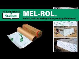 Self Adhering Waterproofing Membrane