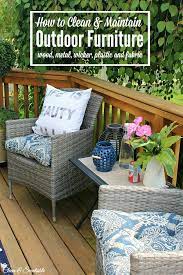 How To Clean Patio Furniture Clean