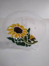 Peggy Karr Sunflowers 9 Bowl 1993