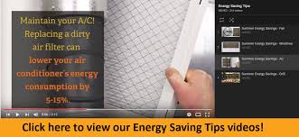 Summer Energy Tips