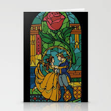 Beauty And The Beast Stained Glass