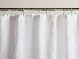 Linen Shower Curtain Parachute