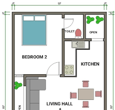 20x40 House Plans With 2 Bedrooms 30x40