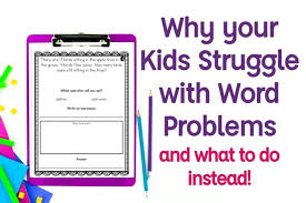 Students Struggle With Word Problems