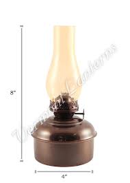 Oil Lamps Antique Brass Dorset