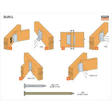 simpson strong tie sul galvanized joist