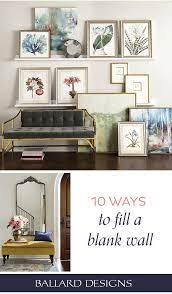 10 Ways To Fill A Blank Wall How To