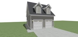 24x32 Detached Garage With Apartment