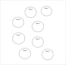 16 Table Seating Chart Templates Doc