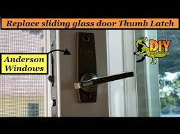 Sliding Glass Door Thumb Latch