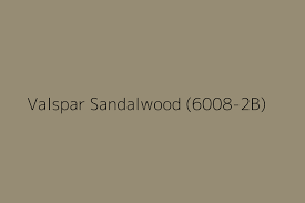 Valspar Sandalwood 6008 2b Color Hex Code