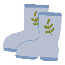 Gardener Footwear Vector Images