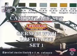 Camouflage Set Lifecolor Cs06 German