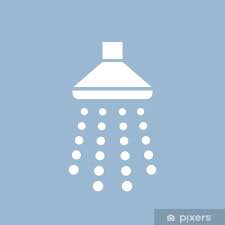 Wall Mural Shower Icon Pixers Uk