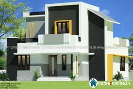 Alluring Flat Roof Home Design