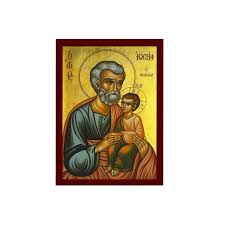 Saint Joseph Icon Handmade Greek