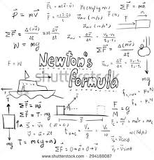 Newton Law Theory Physics Mathematical