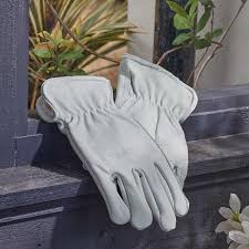 Lined Leather L9 Cream Gloves