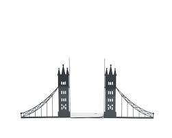 Unique Metal Bookends London Bridge