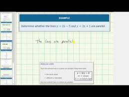 Determining Linear Equations Of