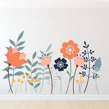 Flower Wall Decals Fl Wall Stickers