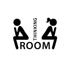4 Pcs Funny Toilet Decal Stickers For